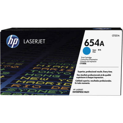 HP CF331A (654A) Mavi Orijinal Toner - 1