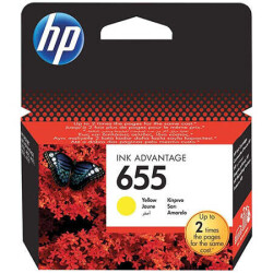 Hp 655-CZ112AE Orjinal Sarı Kartuş - Hp