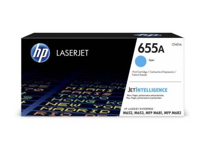 HP 655A (CF451A) Mavi Orijinal Toner - 1