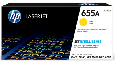 HP 655A (CF452A) Sarı Orijinal Toner - 1