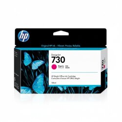 HP 730 P2V63A Kırmızı Orijinal Kartuş 130 ml - Hp