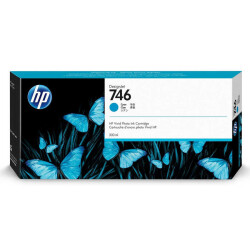 Hp 746-P2V80A Mavi Orjinal Kartuş - Hp