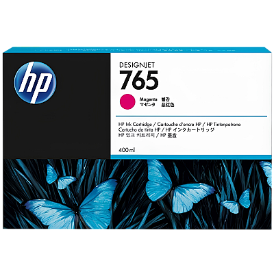 HP 765 F9J51A Kırmızı Orijinal Kartuş - 1