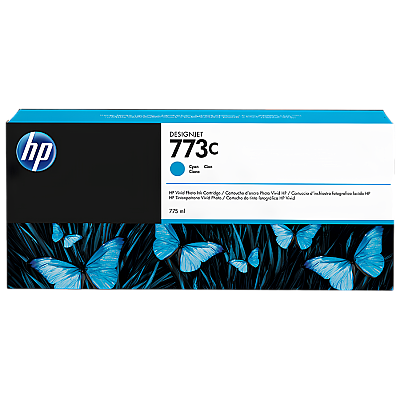 HP 773C C1Q42A Mavi Orijinal Kartuş - 1
