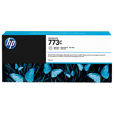 HP 773C C1Q44A Açık Gri Orijinal Kartuş - 1