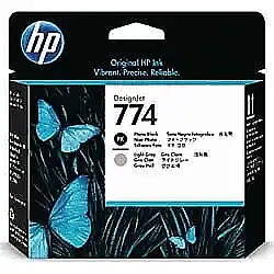 HP 774 P2W00A Foto Siyah-Açık Gri Baskı Kafası - 1