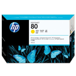 Hp 80-C4873A Sarı Orjinal Kartuş - Hp