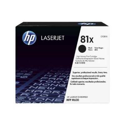 HP CF281X (81X) Siyah Orjinal Toner - 1