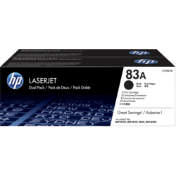 HP CF283AD (83A) İkili Paket Siyah Orijinal LaserJet Toner - Hp