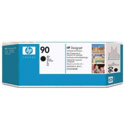 Hp 90-C5054A Orjinal Siyah Baskı Kafası ve Kafa Temizleyici - Hp