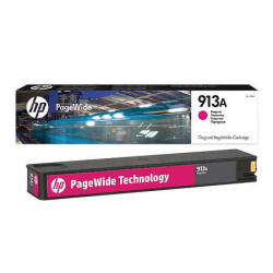 Hp 913A-F6T78AE Orjinal Kırmızı Kartuş - Hp