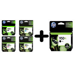 Hp 950XL/951XL + 950XL Orjinal Kartuş Paketi - Hp