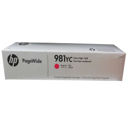 Hp 981YC-L0R18YC Kırmızı Orjinal Kartuş Extra Yüksek Kapasiteli - Hp