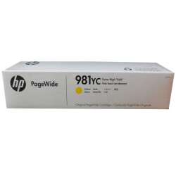 Hp 981YC-L0R19YC Sarı Orjinal Kartuş Extra Yüksek Kapasiteli - Hp