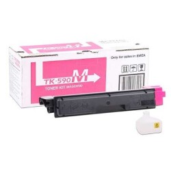 Kyocera Mita TK-590 Orjinal Kırmızı Toner - Kyocera
