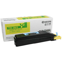 Kyocera Mita TK-865 Sarı Orjinal Fotokopi Toneri - Kyocera