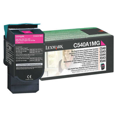 Lexmark C540-C540A1MG Kırmızı Orjinal Toner - 1