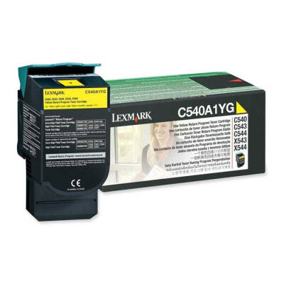 Lexmark C540-C540A1YG Sarı Orjinal Toner - 1