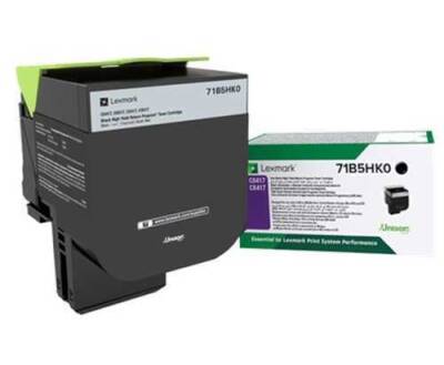 Lexmark CS417-71B5HK0 Siyah Orjinal Toner Yüksek Kapasiteli - 1