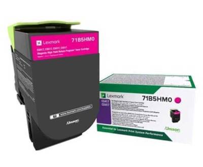 Lexmark CS417-71B5HM0 Kırmızı Orjinal Toner Yüksek Kapasiteli - 1