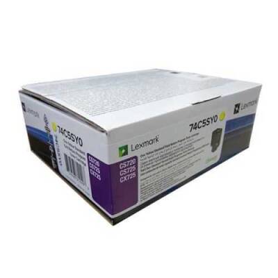 Lexmark CX725-84C5HY0 Sarı Orjinal Toner Yüksek Kapasiteli - 1