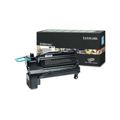 Lexmark X792-X792X1KG Siyah Orjinal Toner Yüksek Kapasiteli - 1