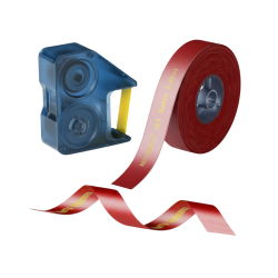 Niimbot 14mm x 5.1m Gold Ribbon + Kırmızı Kurdele (B18/N1) - Niimbot