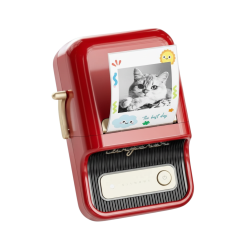 Niimbot B21 PRO Kırmızı Termal Etiket Yazıcı (300 DPI) - Niimbot