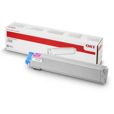 Oki C9655 Kırmızı Orjinal Toner - 1