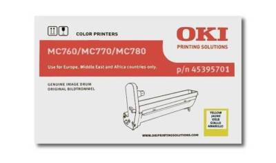 Oki MC760-45395701 Orjinal Sarı Drum Ünitesi - 1