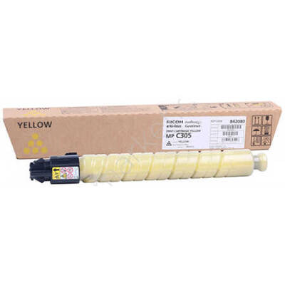 Ricoh Aficio MP-C305 Sarı Orjinal Fotokopi Toneri - 1
