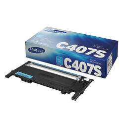 Samsung CLP-320/CLT-C407S Mavi Orjinal Toner - Samsung
