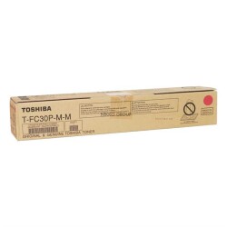 Toshiba T-FC30P-M-M Orjinal Kırmızı Toner E-Studio 2050C-2550C-2051C-2551C - Toshiba
