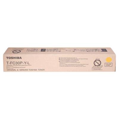 Toshiba T-FC30P-Y-M Orjinal Sarı Toner E-Studio 2050C-2550C-2051C-2551C - 1
