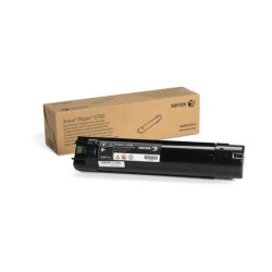 Xerox Phaser 6700 Siyah Orjinal Toner - Xerox